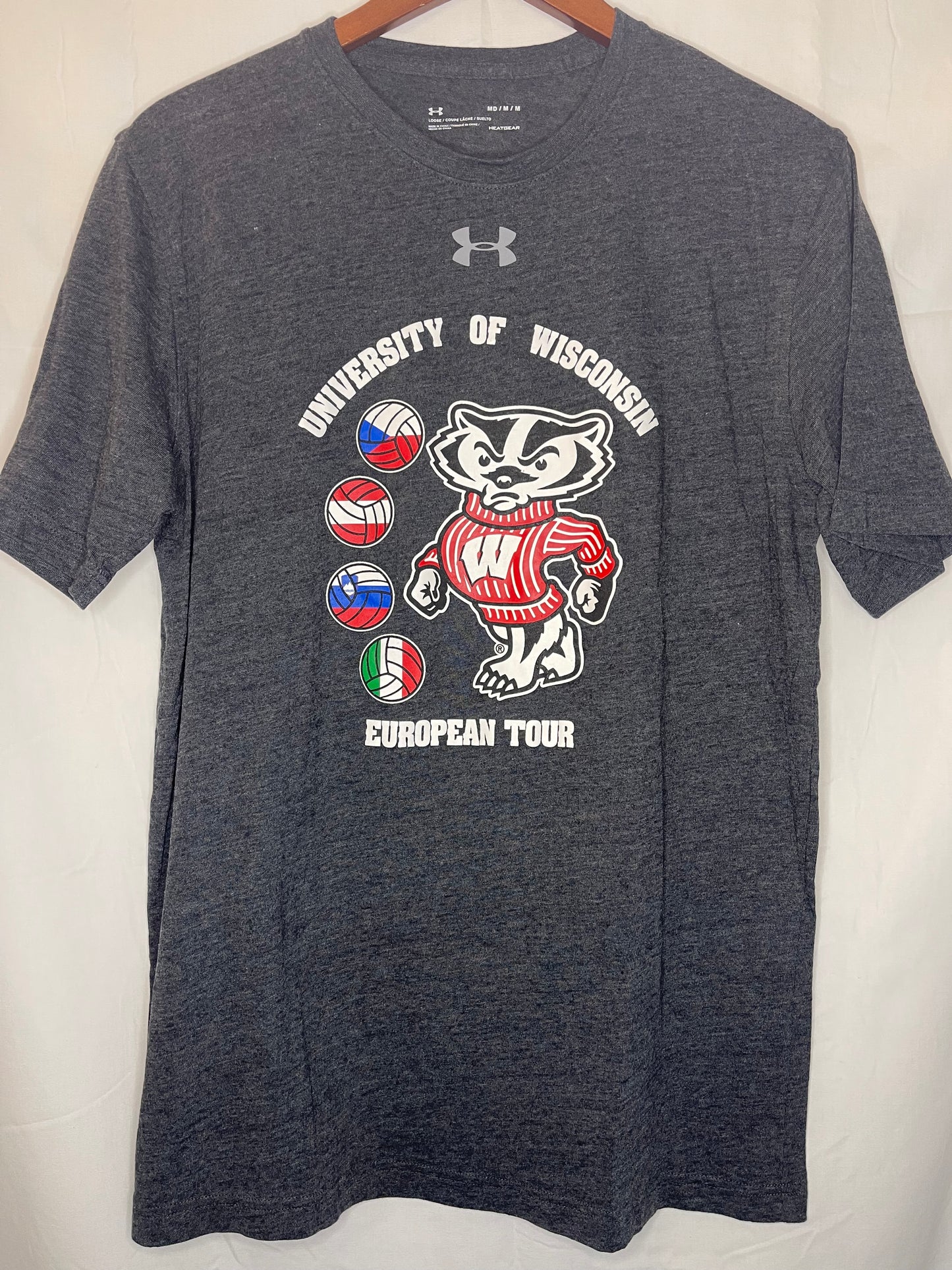 Wisconsin Volleyball Foreign Tour Shirt
