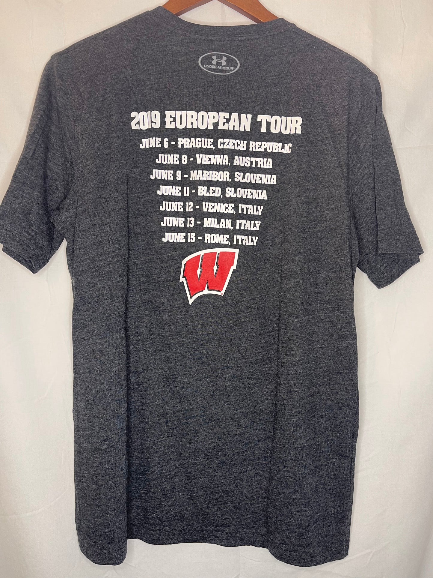 Wisconsin Volleyball Foreign Tour Shirt