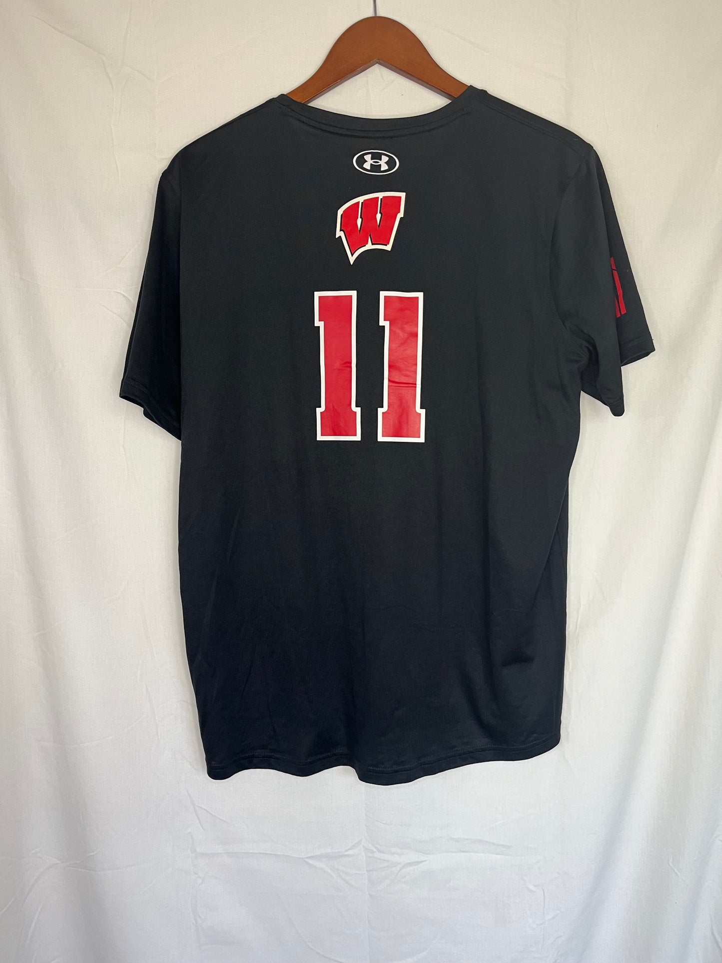 Wisconsin Volleyball Short Sleeve Practice Shirt