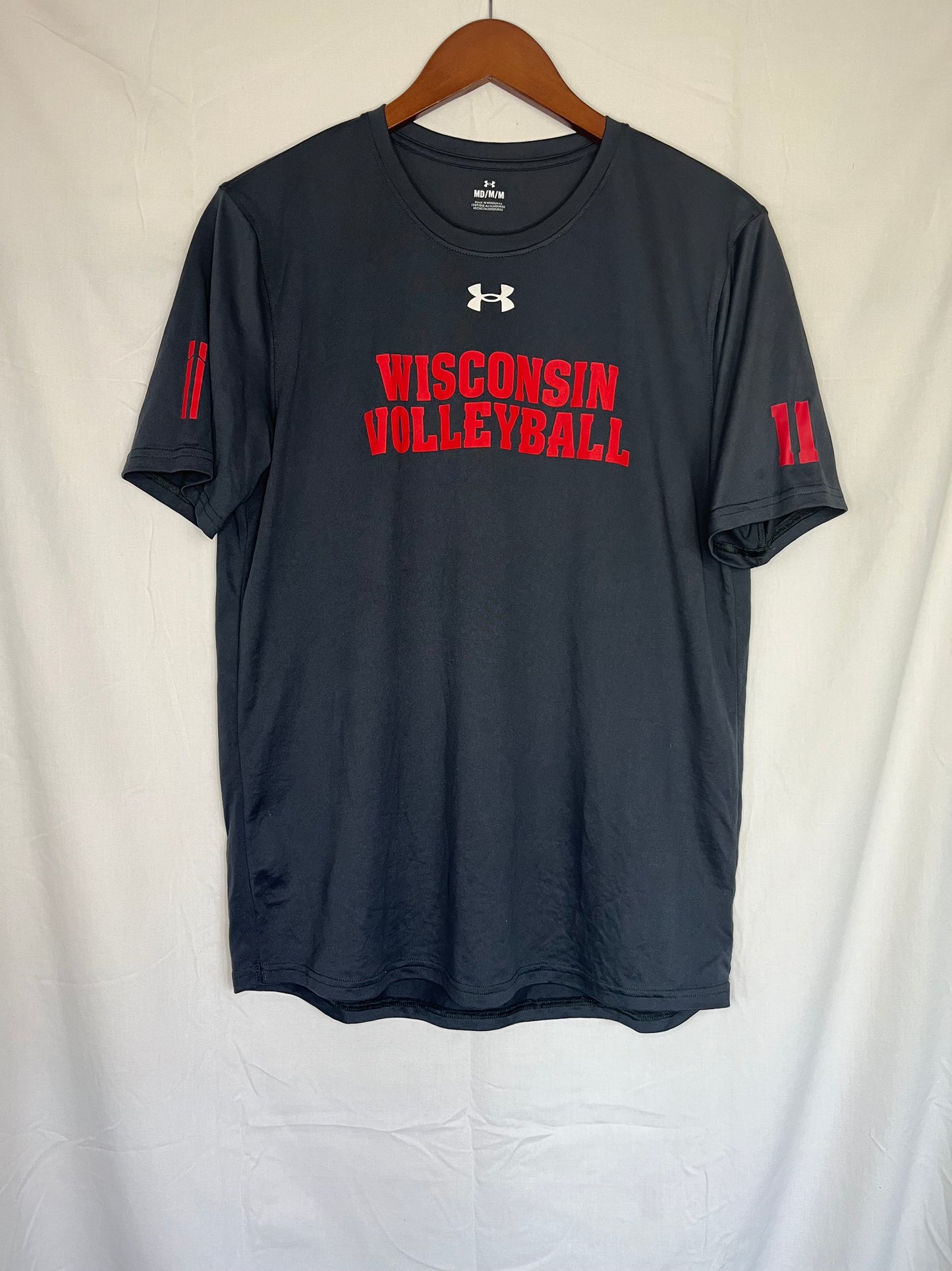 Wisconsin Volleyball Short Sleeve Practice Shirt
