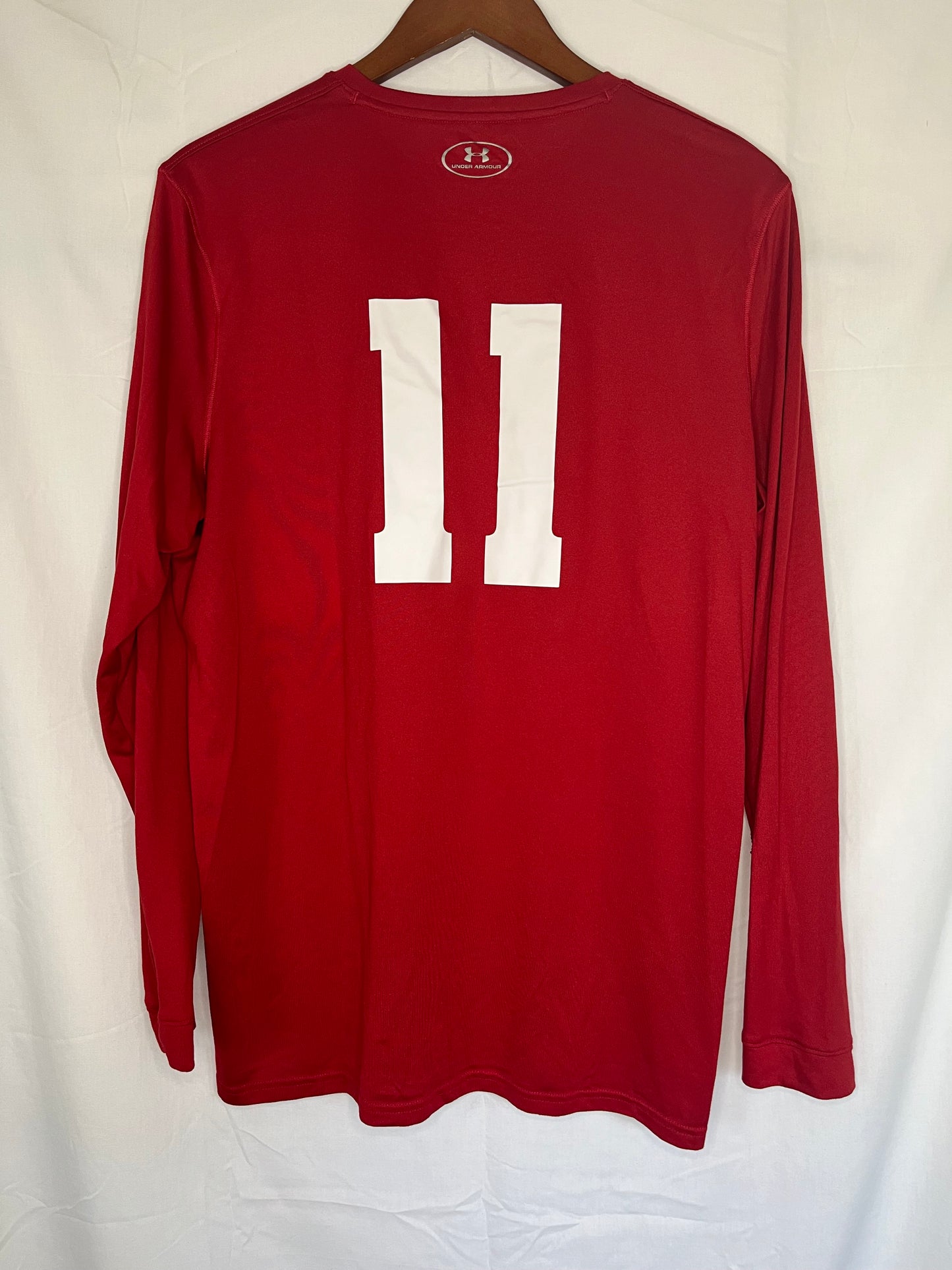 Long Sleeve Practice Shirt Red