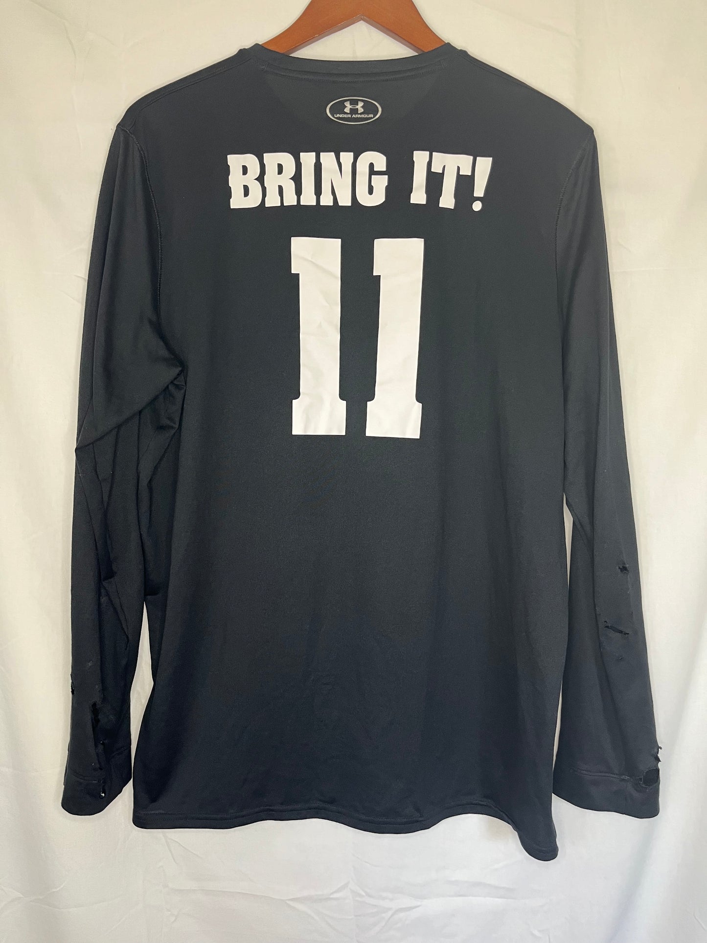 Long Sleeve Practice Shirt Black