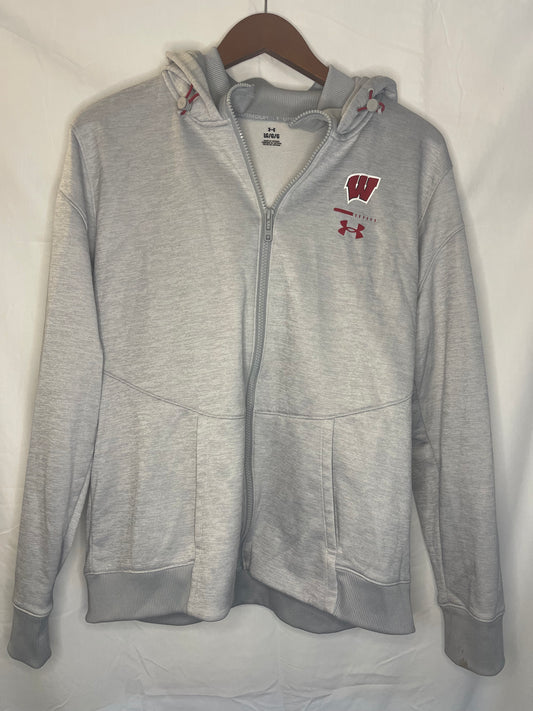 Wisconsin Full Zip Hoodie Sweatshirt