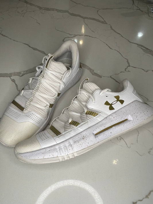 Shoes - White/Gold Court
