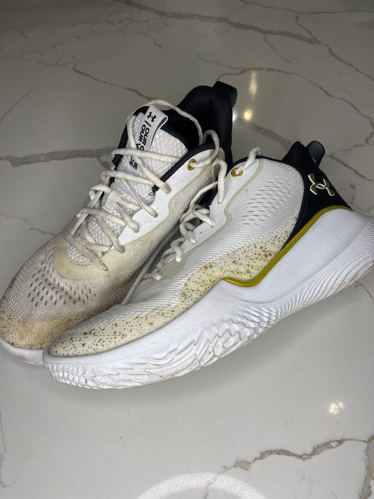 Shoes - Gold/White/Black