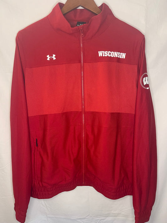 Wisconsin Red Zip-Up Jacket