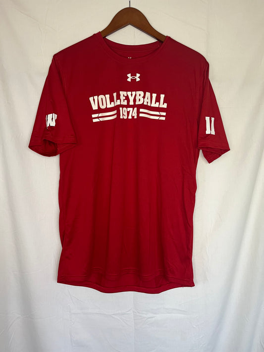 Wisconsin Volleyball Short Sleeve Practice Shirt
